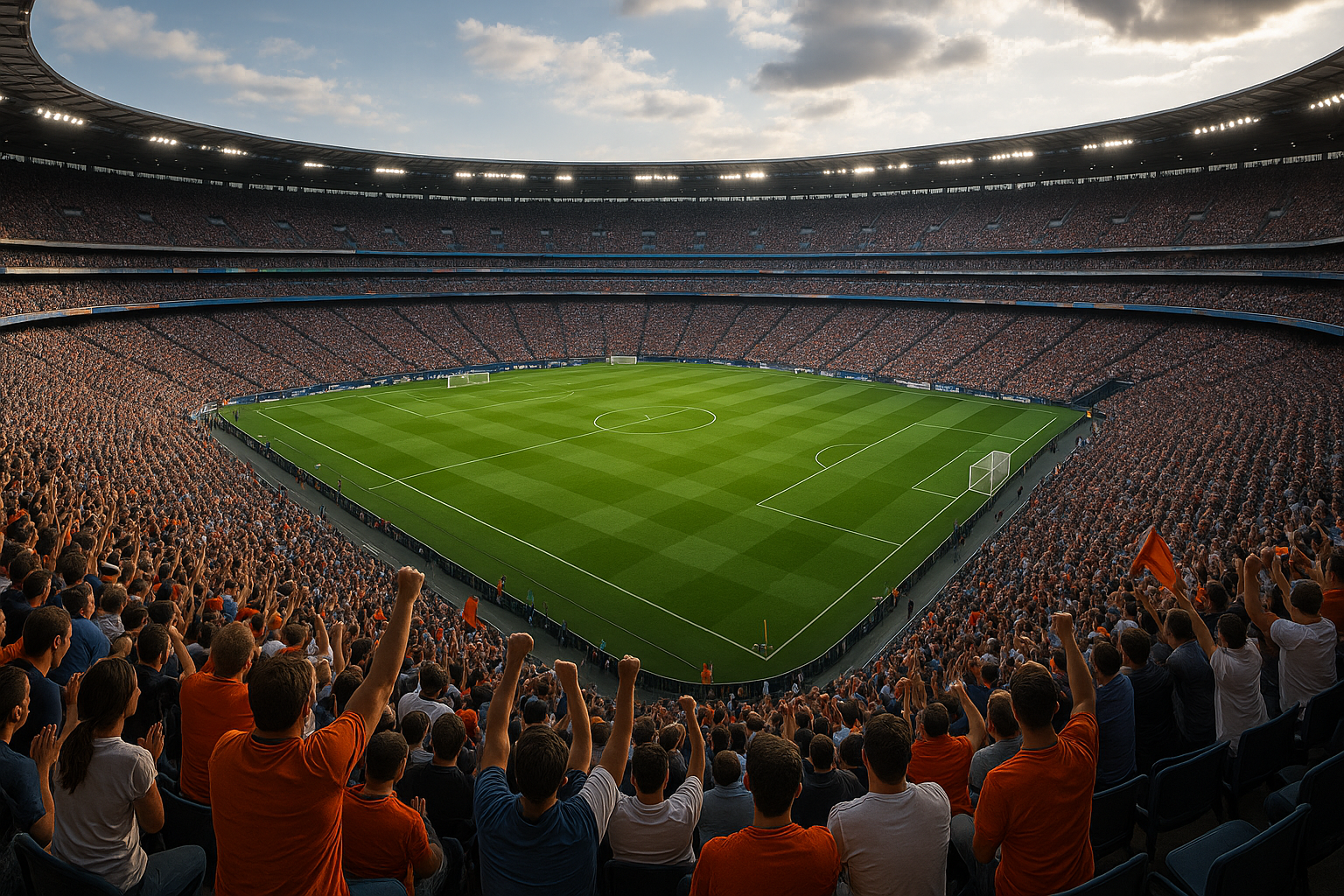 foto estadio gente
